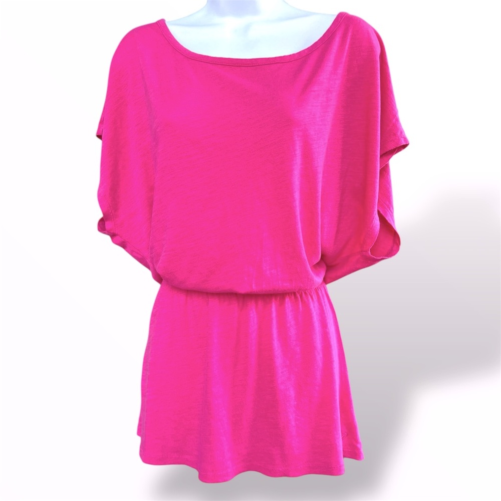 Roxy Bright Pink Cover-up Dress | Women’s M
